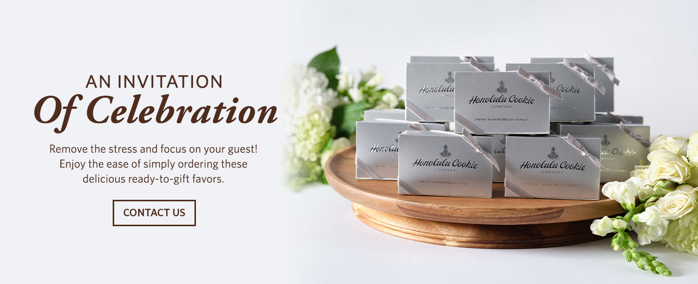 Contact us to order our delicious favors for parties, corporate events, weddings or any amenity program.